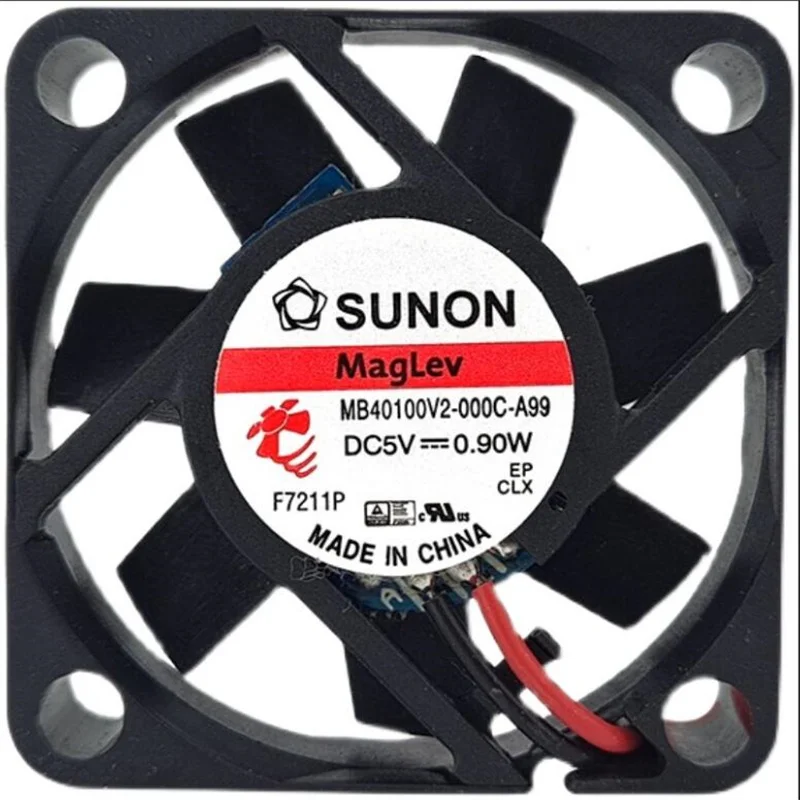 

Wholesale: original Sunon MB40100V2-000C-A99 DC5V 0.90W 4010 two-wire cooling fan