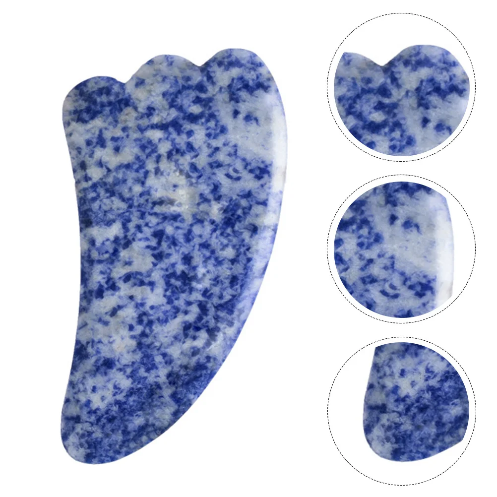 แผ่นขูดหน้าหยกธรรมชาติ 1 ชิ้น สำหรับนวดหน้า ช่วยดูแลผิว ดูดซึมสารอาหาร ใช้ในบ้านเพื่อความงาม