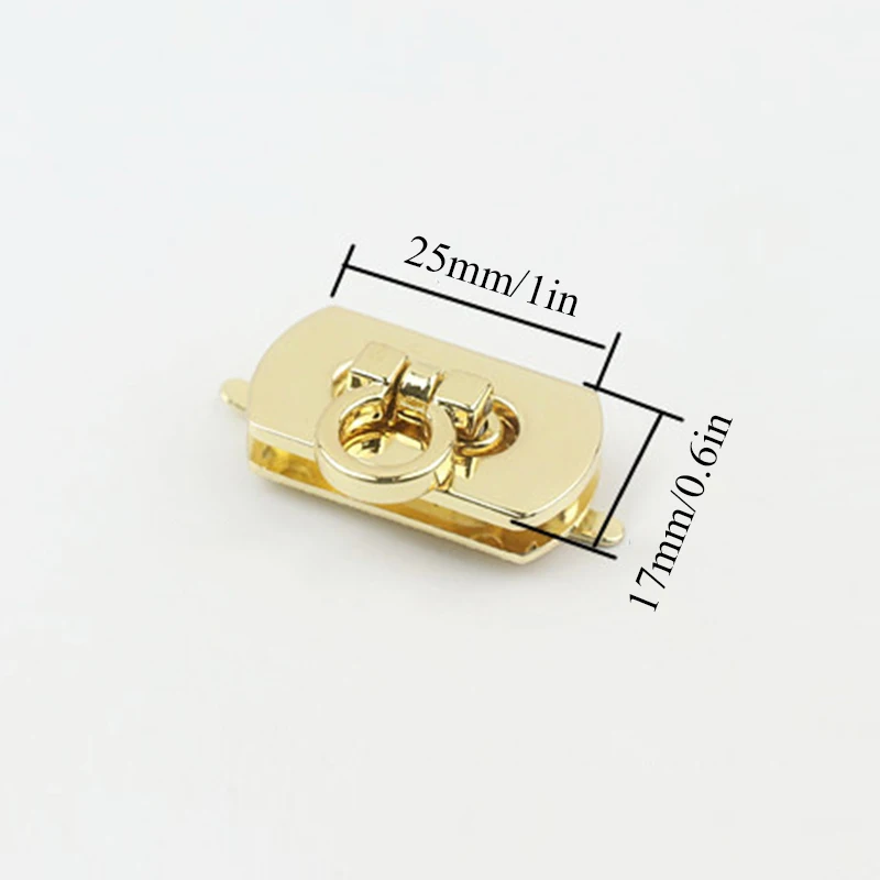 Metal Bag Clasp Bag Hardware Twist Locks Bag Buckle For Handbag Shoulder Bag Replacement Turn Locks Bag Accessories Wholesale