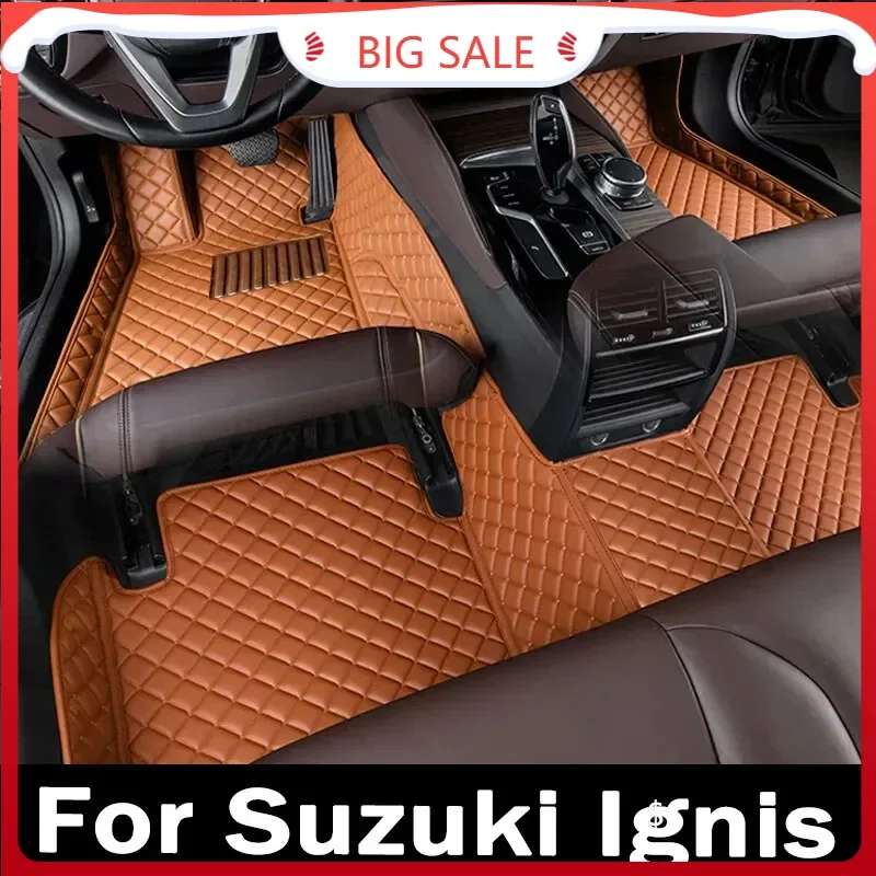 

Автомобильные коврики для Suzuki Ignis MF 2020 2021 2022 2023, автомобильный кожаный напольный коврик, прочные коврики, коврики, накладки, автомобильные аксессуары, детали интерьера