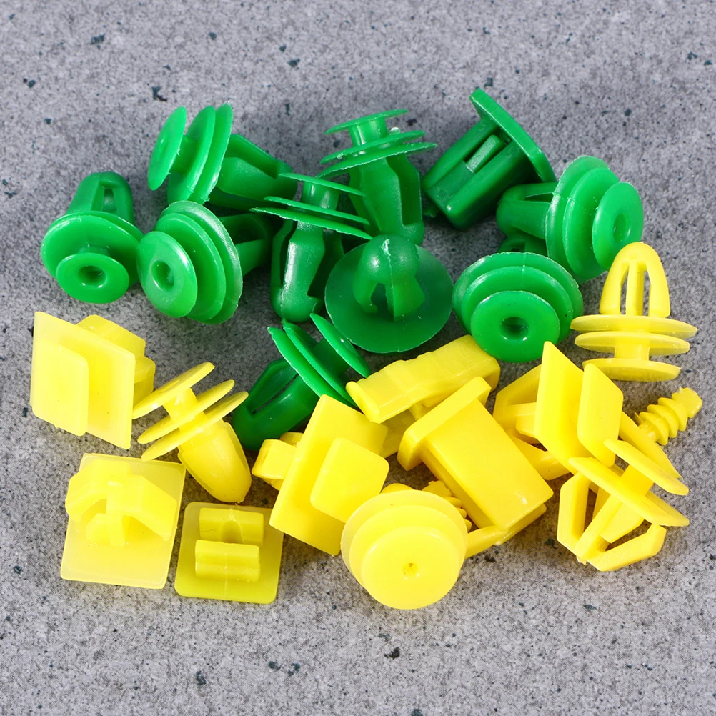 

500 Pcs Car Interior Push Pin Clips Heavy Duty Automotive Fasteners Vibration Resistant Black Nylon Material Easy Removal