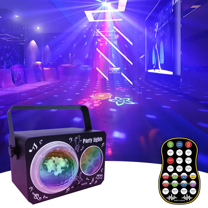 YSH USB Pattern Magic Festival Lighting RGB Projectors Party Light Family Atmosphere Christmas Halloween Easter wedding Decorate