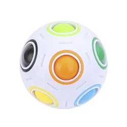 Antistress Cube Rainbow Ball Puzzles Football Magic Cube Educational Learning Toys For Children Adult Kids Stress Reliever Toys