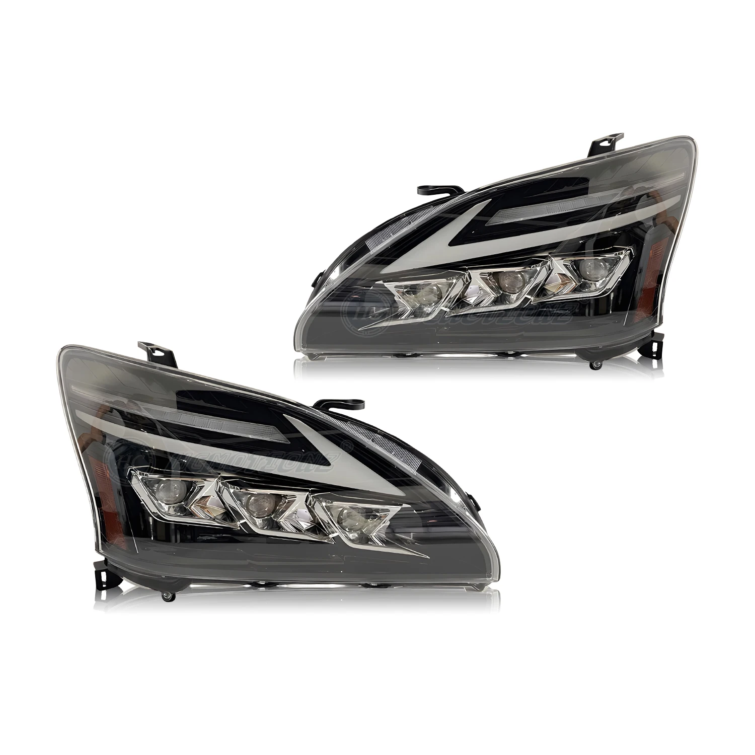 Hcmotionz For 2003-2008 RX 330 2004 Accessories 350 450h Headlight Assembly Upgrade LED Headlight Body Kit