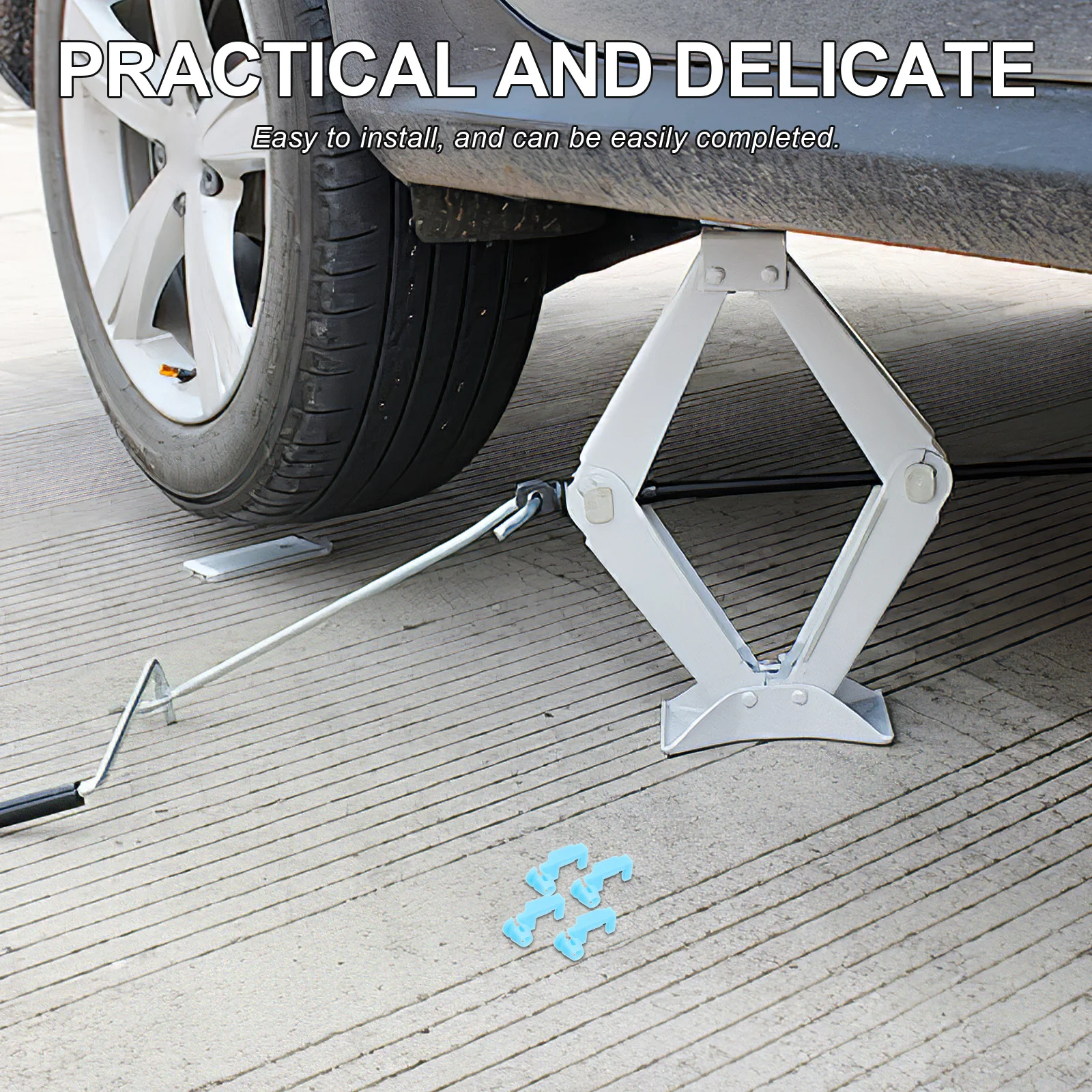 

10pcs Door Lock Clip Retainer Clips For Handle Rod Secure Fit Replacement Auto Car Part Durable Pp Fastener No Tools