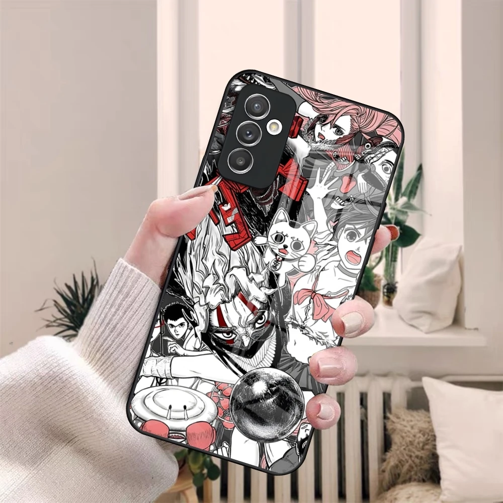 حافظة لهاتف سامسونج S20 S30 S21 S32 S23 S24 S9 S10E نوت 20 10 Pro Ultra Plus غطاء زجاجي فاخر #3