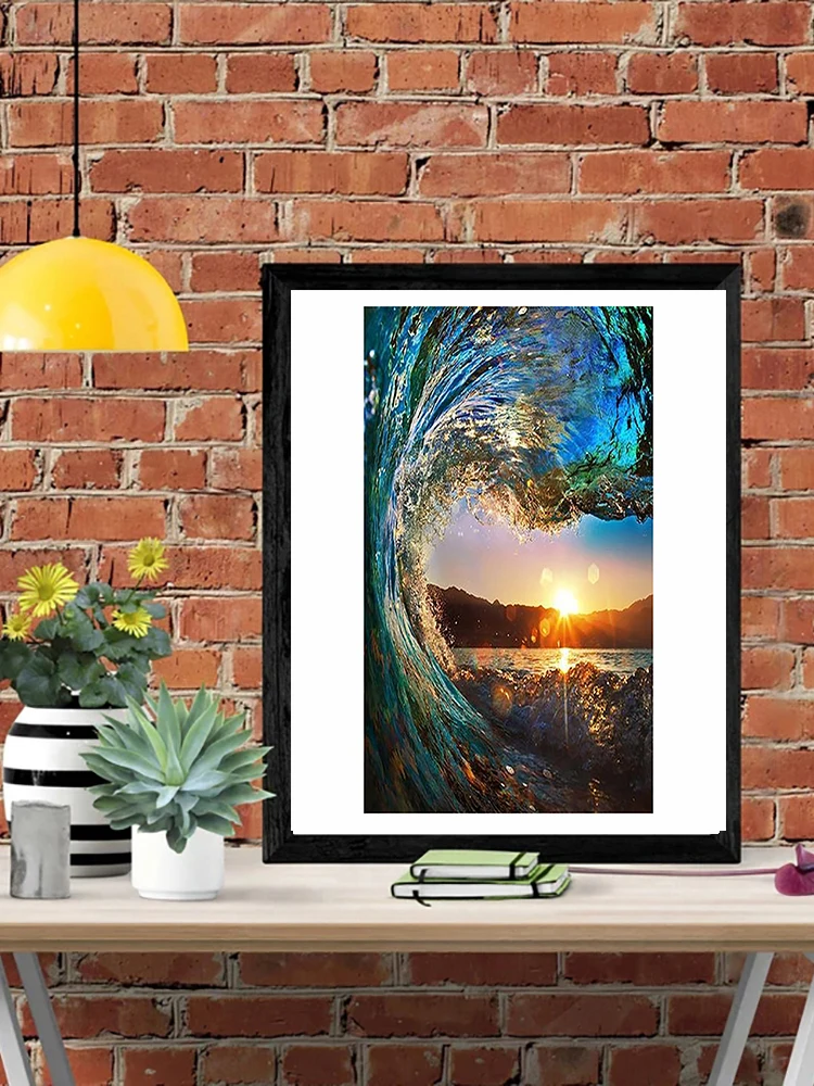 Фон для фотографий «океанская волна»