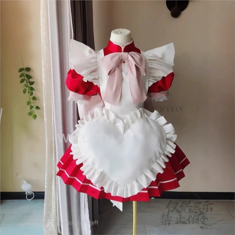 Аниме Aizawa Minto Midorikawa Retasu Fuon Purin Косплей Костюм Прекрасный Токио Красочное Платье Горничной Вечеринка Мяу Ролевая Игра Индивидуальные