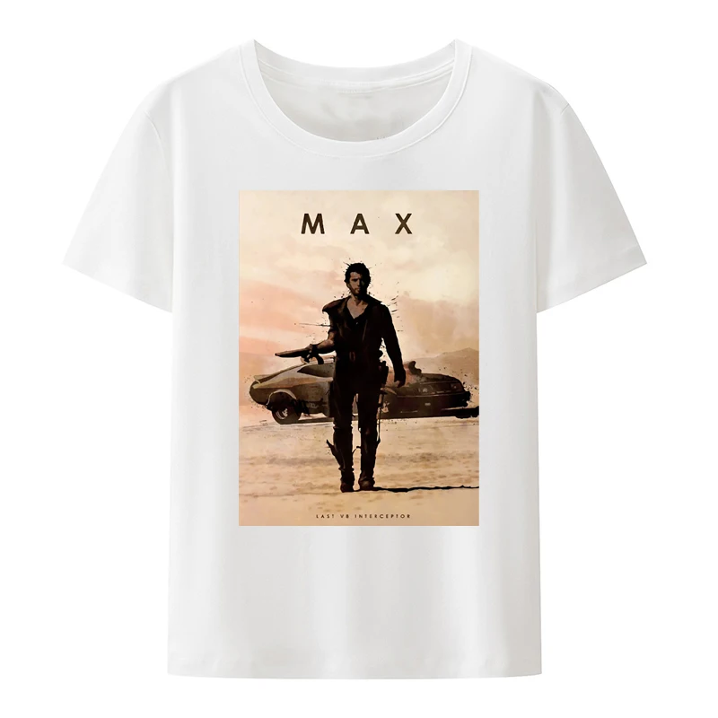 Mad Max T Shirt Men Fury Road Movie Warrior Tom Hardy Action Sci Fi Driving Cars Tee Tops Men Women summer Casual Streetwear