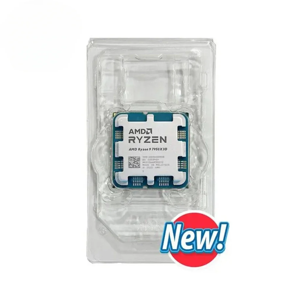 Top AMD Ryzen 9 7950X3D R9 7950X3D 4.2 GHz 16-Core 32-Thread CPU 5NM 128M 100-100000908 Socket AM5 New Tray Without cooler