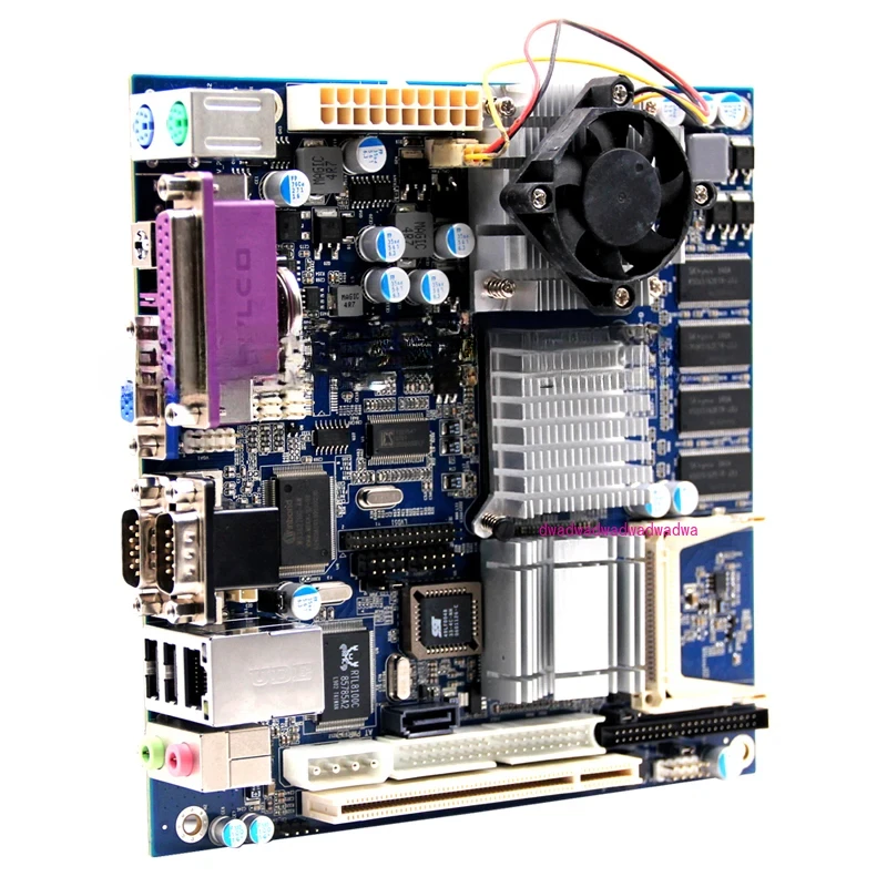 Płyta główna Intel Industrial x86 z chipem mini itx 855, obsługuje procesor Pentium/Celeron M