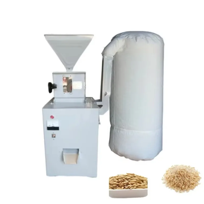 Home Use Rice Huller Machine Electric Paddy Husker Rice Shelling Processing Equipment Customized