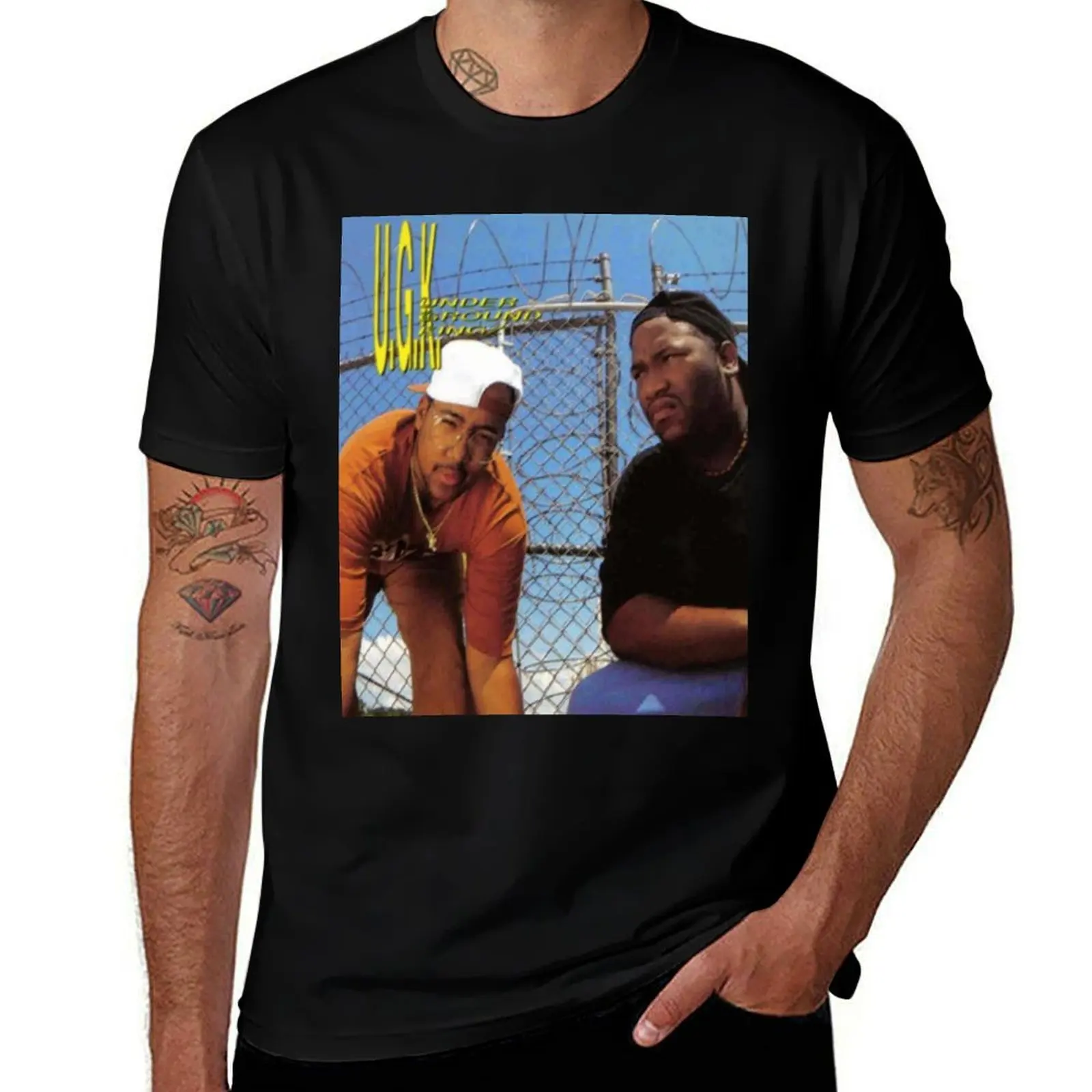 

UGK -Too Hard To Swallow 90's Southern Hip Hop T-Shirt t shirt man casual man t shirt designer