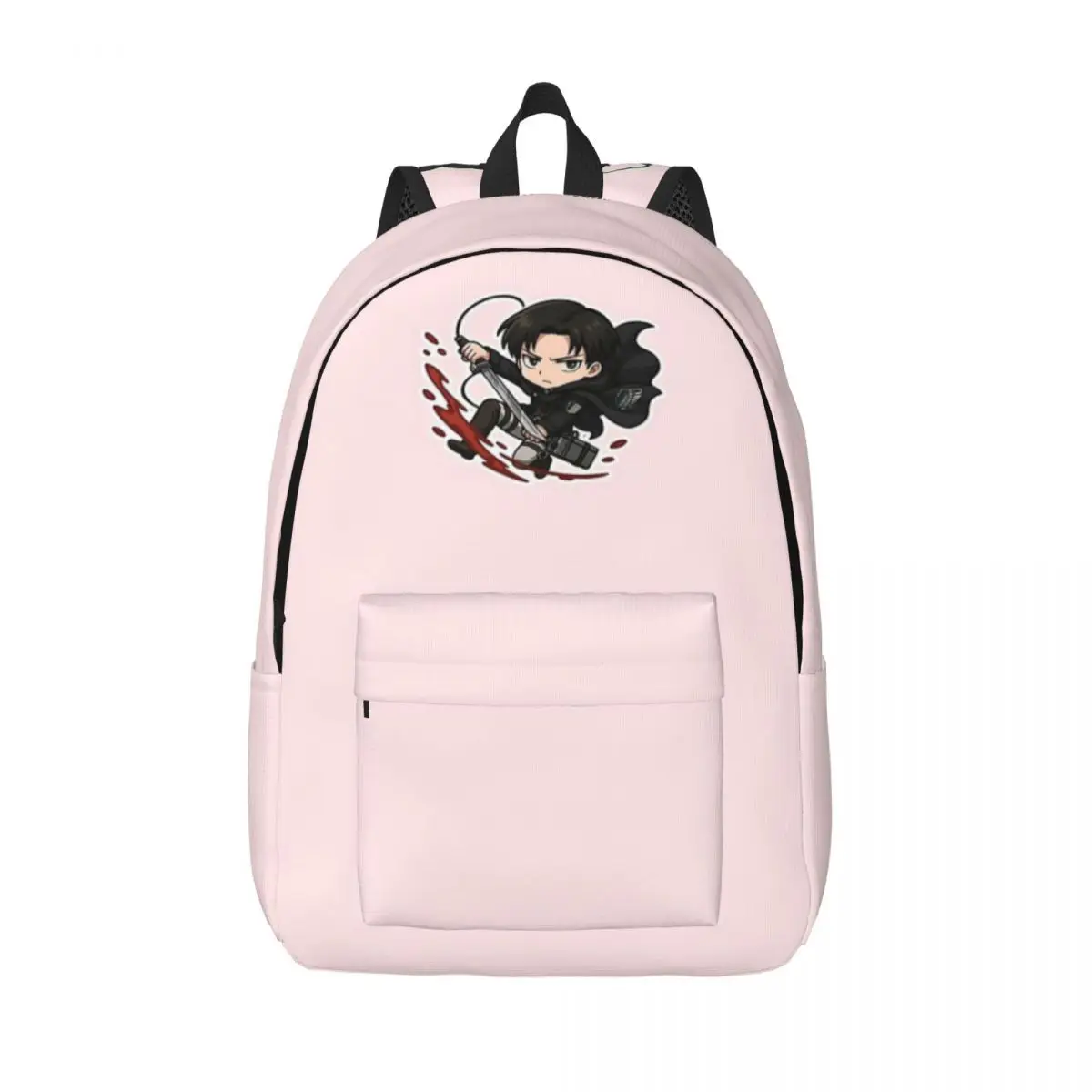 حقيبة ظهر قماشية بسيطة وأنيقة من Chibi Captain Sword-Wielding Scout Hero