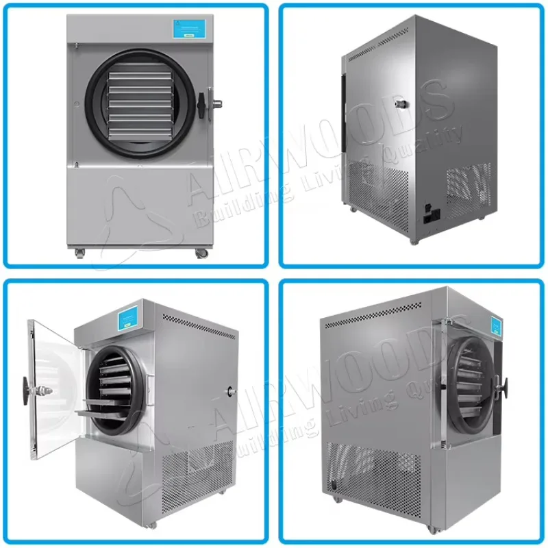 7kg Food Capacity Portable Vegetable Freeze Drying Device With Cubigel Compressor