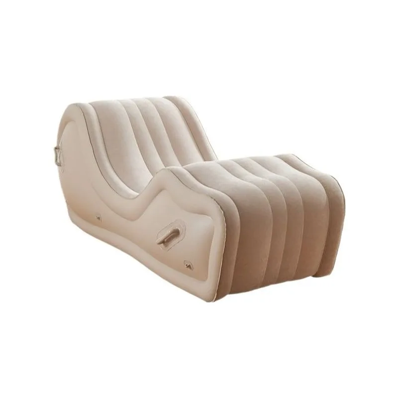 S-shaped sofa indoor leisure lazy sofa air cushion outdoor portable