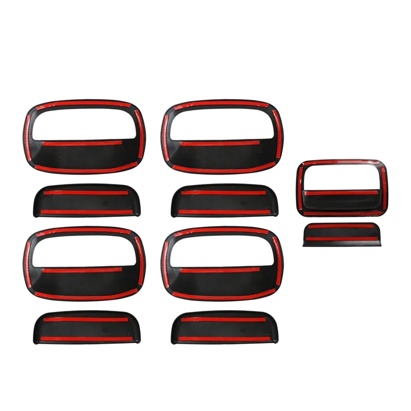 XL jimny 2024 couvercle de poignée de porte de voiture côté arrière poignée de porte garniture de bol pour Suzuki nouveau Jimny JC74 2023 2024 couvercles de poignée de porte