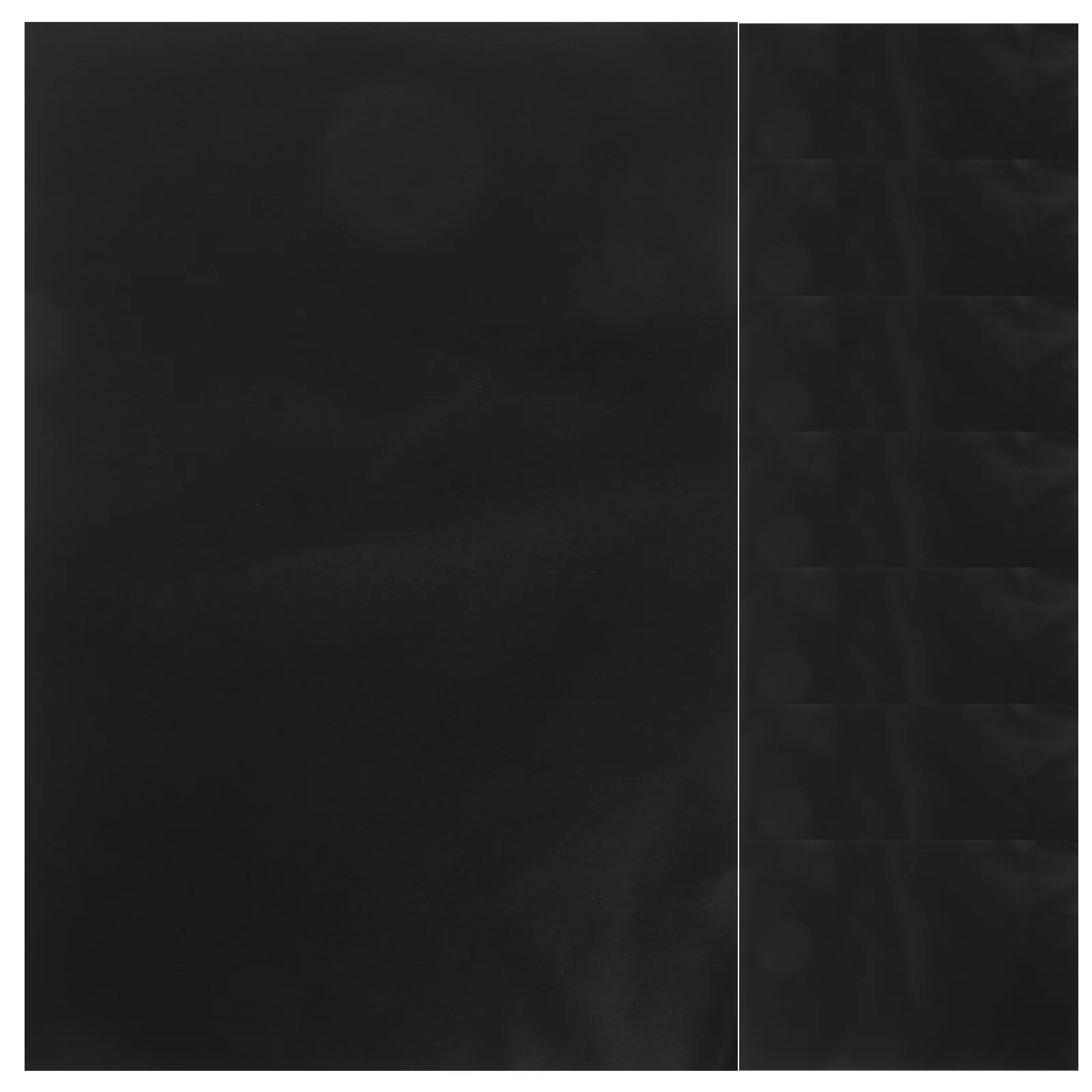 Autocollants pour tableau noir A4, feuilles de PVC polymère noir, étiquettes adhésives pour pots, boîtes, tablettes d'affichage, facile à nettoyer, 8 pièces