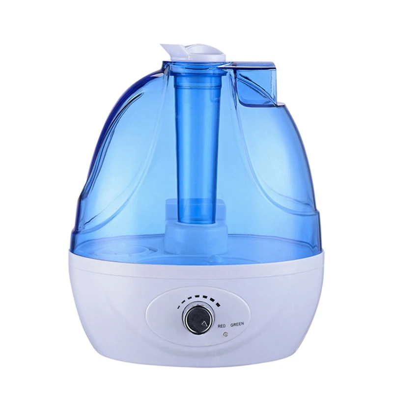 Humidificador de aire de niebla fría, humidificadores ultrasónicos silenciosos de 2.5L para dormitorio y habitación grande, ajustable, rotación de 360 °