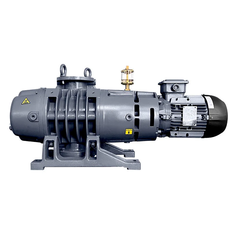 High Performance 250m3/h 0.5Pa Oil Free Air-cooling Industrial Roots Blower Vacuum Pump for Vacuum Coating,Pharmaceutical