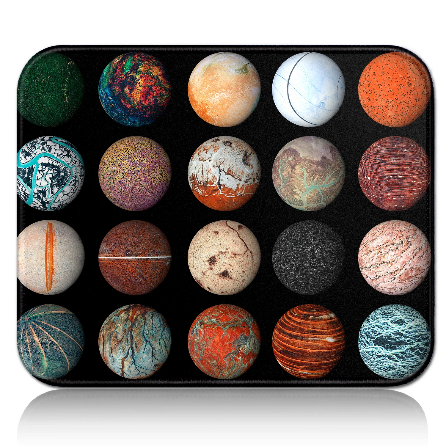 Small Mouse Pad Earth Solar System Galaxy Mousepad Gaming Offices Accessories Keyboard Pad Diy Gaming Computer Pc Gamer Desk Mat