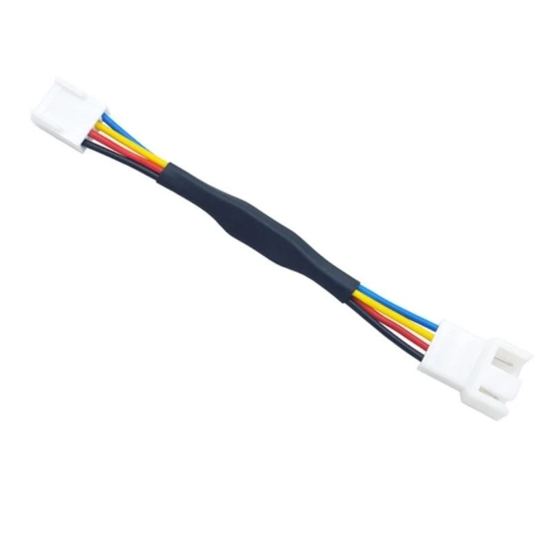 G6DD 4Pin Fan Speed Reducers Cable PWM Temperature Control for PC Fan Computer