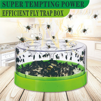 7 Capture Holes Non-toxic Fly Killer - Reusable Fly Trap Cage for Effective Fly Control - No Batteries or Electricity Required