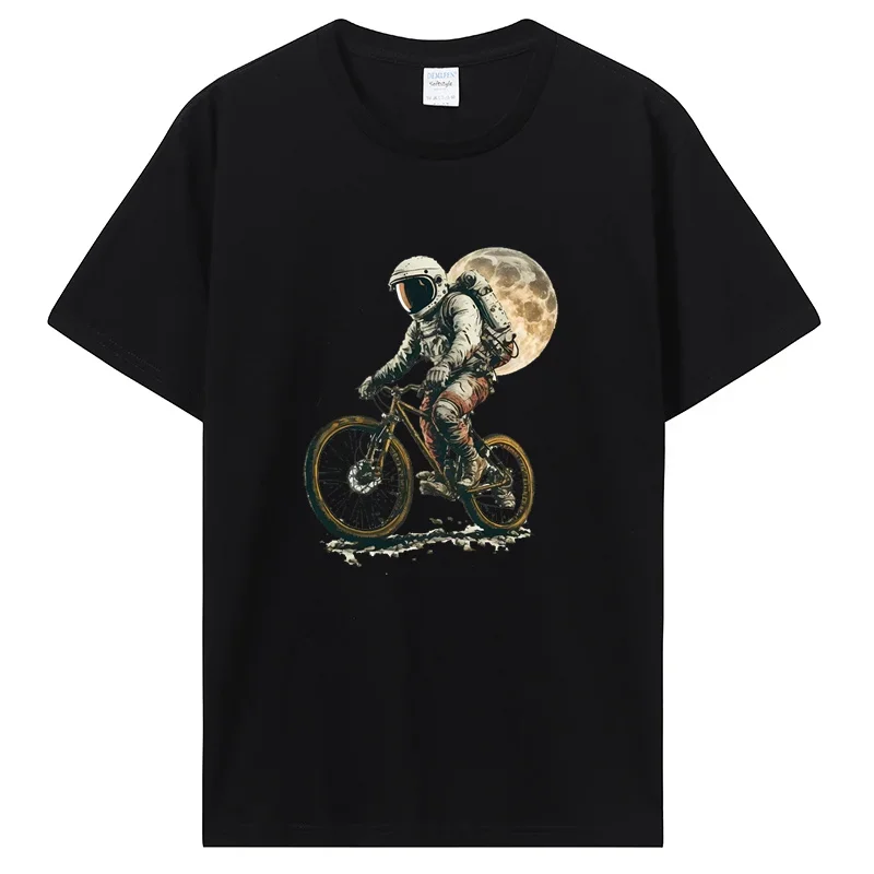 The Patron Saint Of Cycling Funny T-Shirt Casual T Shirt Oversized Unisex Tshirt Men's Clothing Cotton Tops