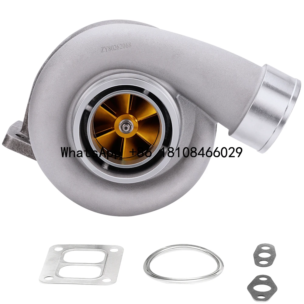 maXpeedingrods GT45 T4 V-band 600+hp Boost billet Turbocharger Turbo for 4.0L-6.0L Engine 1.05 A/r  Turbine Universal