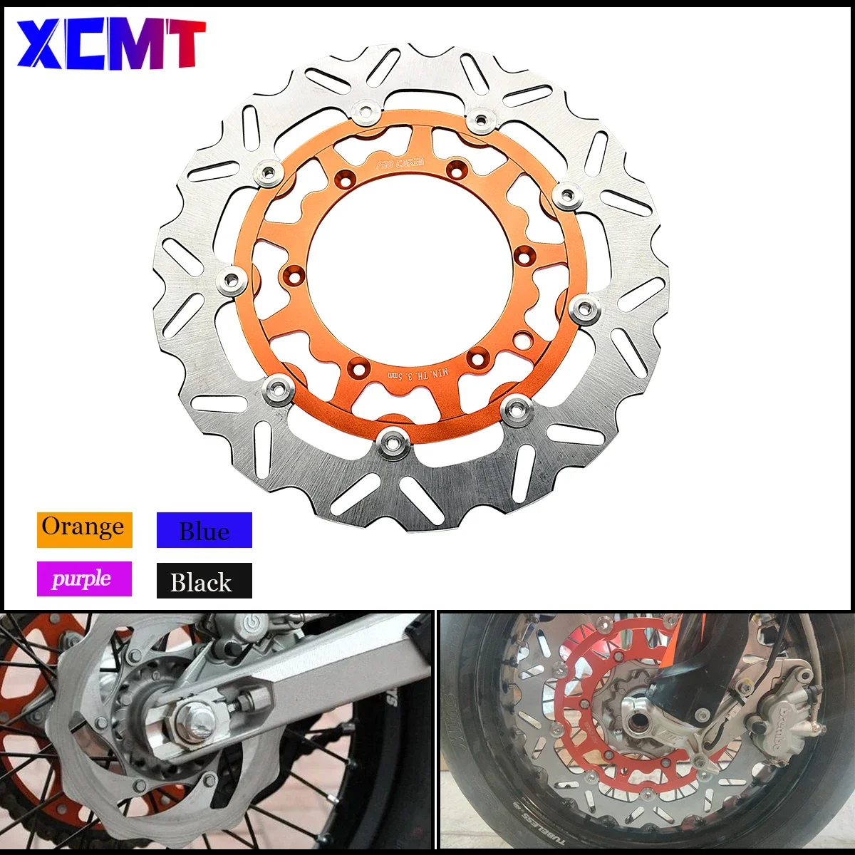 

Motorcycle 320MM 260MM Front Brake Disc Brake Caliper Adaptor Bracket For KTM EXC EXCF SX SXF XC XCF XCW TPI 125-500 1994-2023