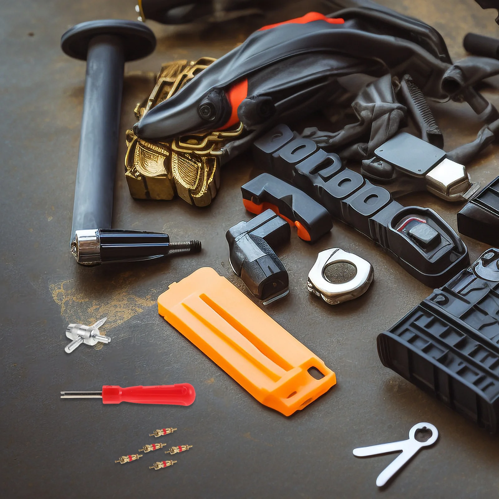 

32Pcs Tire Valve Stem Core Remover Tool for Cars Motorcycles Bicycles Trucks Aluminum Repair Tool for Quick Maintenance