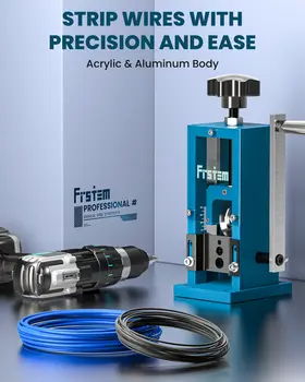 Ruční nebo vrtací odizolovací stroj 0,06''-0,98'' s ruční klikou nebo vrtačkou pro recyklaci měděného šrotu 10 nejlepší prodej stroj na odizolování mědi - №6