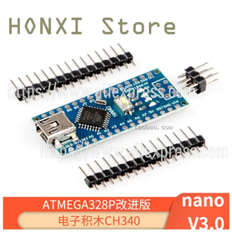 

1PCS The nano V3.0 ATMEGA328P modified electronic building blocks CH340