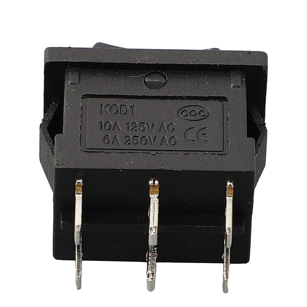 1pc Rocker Switch ON-OFF-ON 6 Pin DPDT 6A/250VAC 10A/125VAC For Electronic Devices Control Panels Accessories