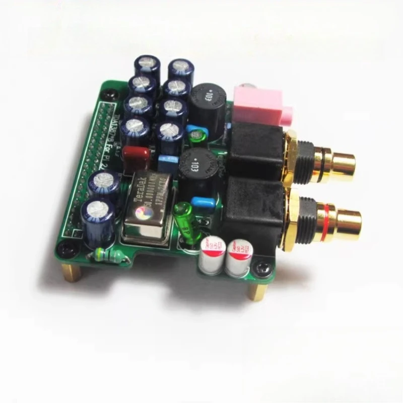 

TeraDak Raspberry Pi4 Pi5 Декодер ЦАП TDA1387 8-канальная плата расширения I2S