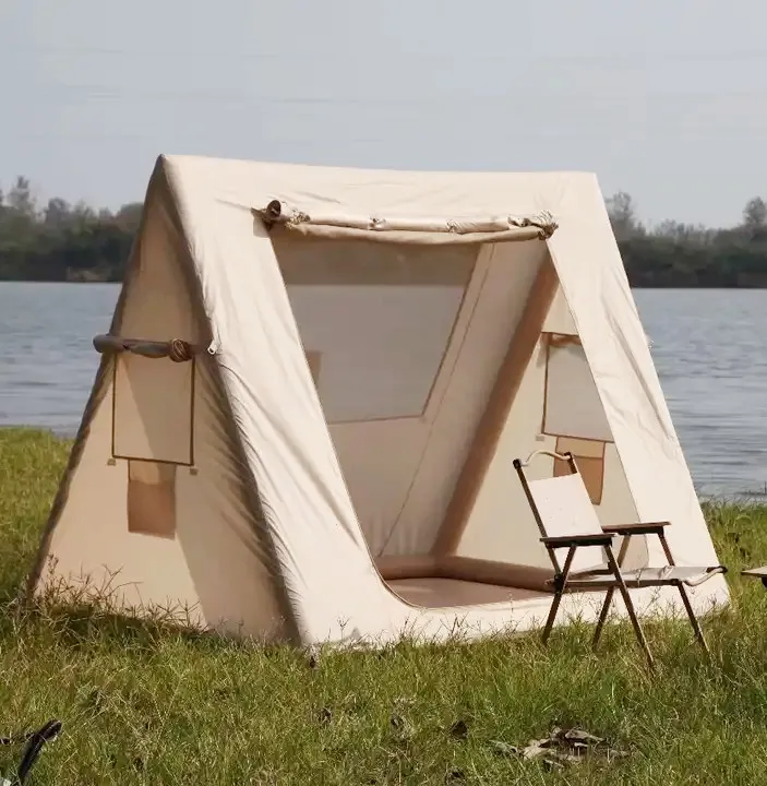 #￥Ultralight Outdoor Camping Inflatable Tent for 1 Person Sleeping Tent
