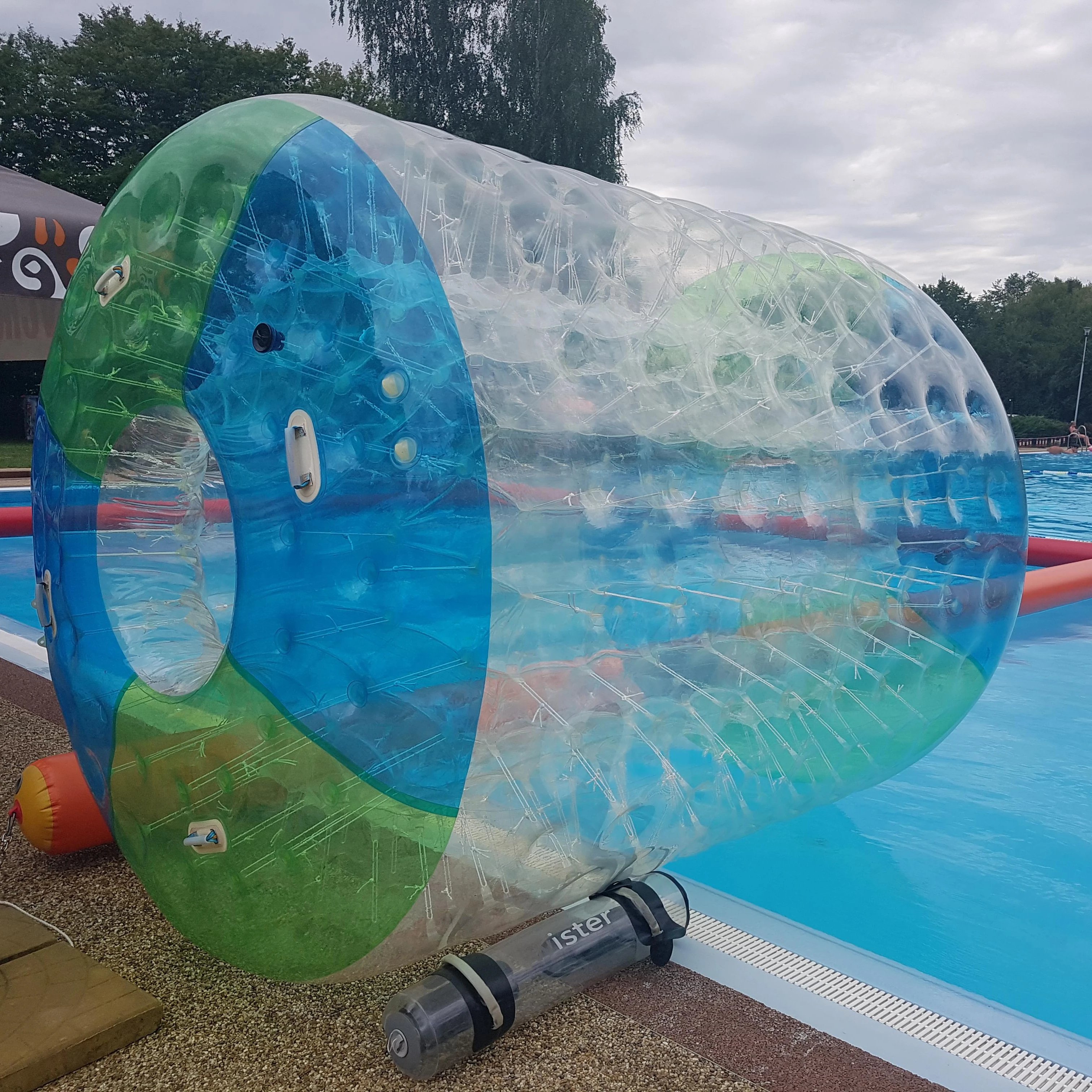 Water zorbing price, exciting inflatable water roller toy ball for people A3043-3