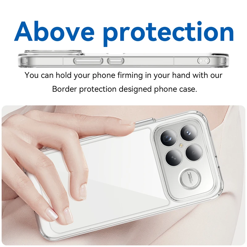 Étui Transparent pour Xiaomi Poco F8 Ultra étui en Silicone couverture arrière colorée pour Poco F8 Ultra étui pour Poco F8 Pro coque de téléphone