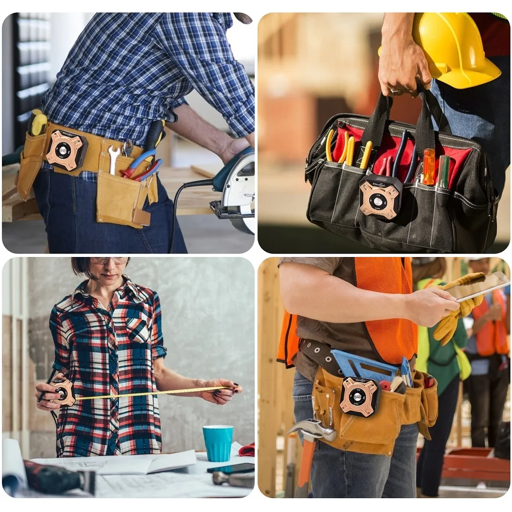 الليزر شريط القياس مقياس مسافات الليزر مترو الليزر Rangefinder أدوات البناء الروليت أدوات قياس الليزر متر