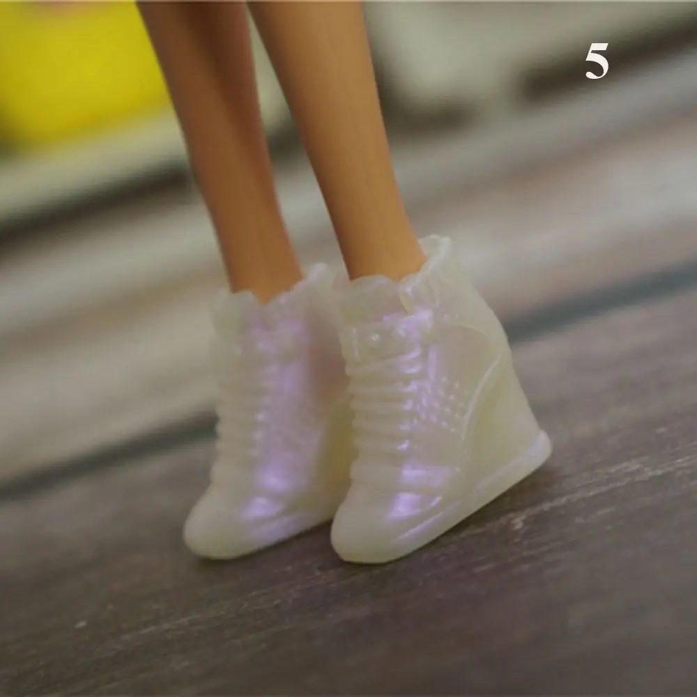 1/6 Doll Shoes Boots High Heels Sandals Sneakers Kids DIY Playing Doll Accessories Shoes Doll Decors Girl Collection Toys