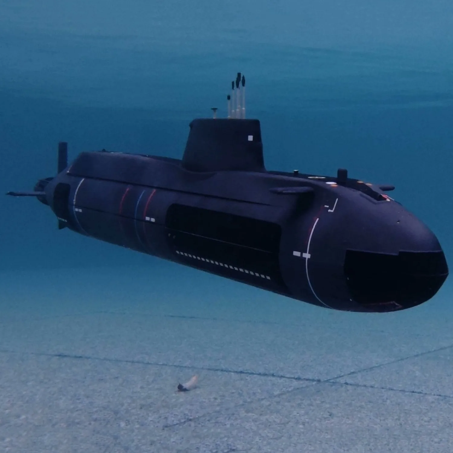 1/144 RC قارب 67 سنتيمتر محاكاة Astute فئة الغواصة التحكم عن بعد قارب المياه تحوم RC قارب نموذج RTR لعبة الكبار