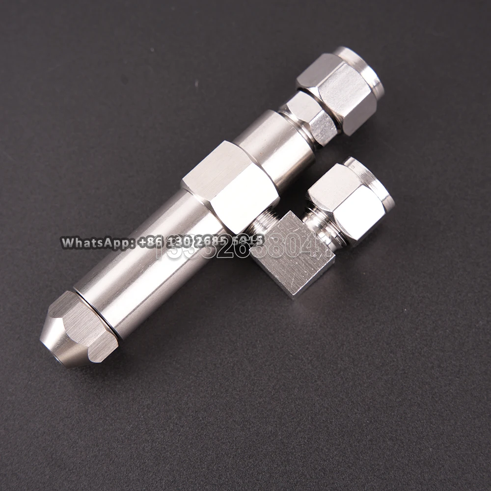 Siphon Full Cone Oil Fuel Nozzle Waste Oil Burner Nozzle, , Air Atomizing Sprayer Diesel Heavy Oil Stainless Steel Nozzle Burner