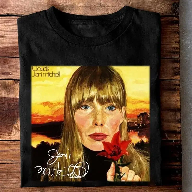 New Rare Joni Mitchell Face Vintage T Shirt Family S 235XL