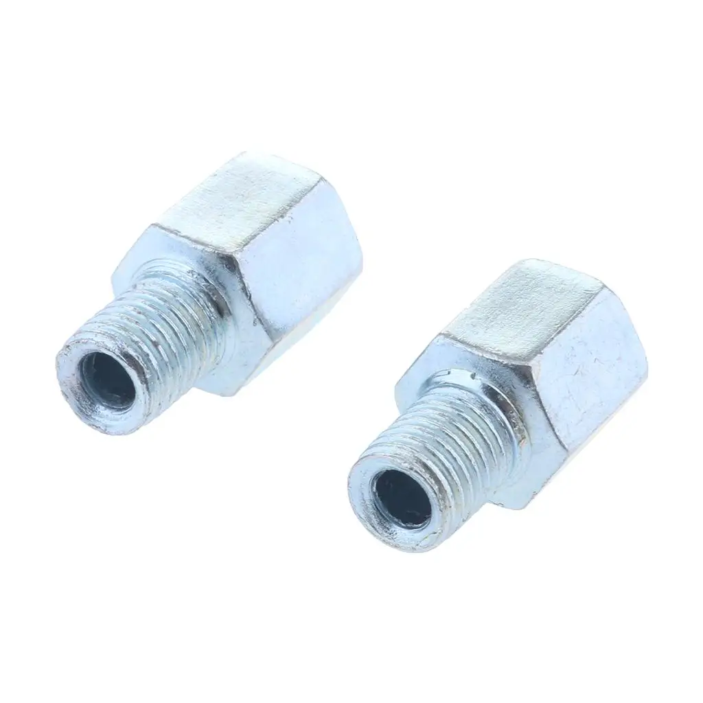 Mirror Adapter Bolt Motorcycle Handlebar Mount Positive Thread Stainless Steel Screw for Mirrors for Motorcycle