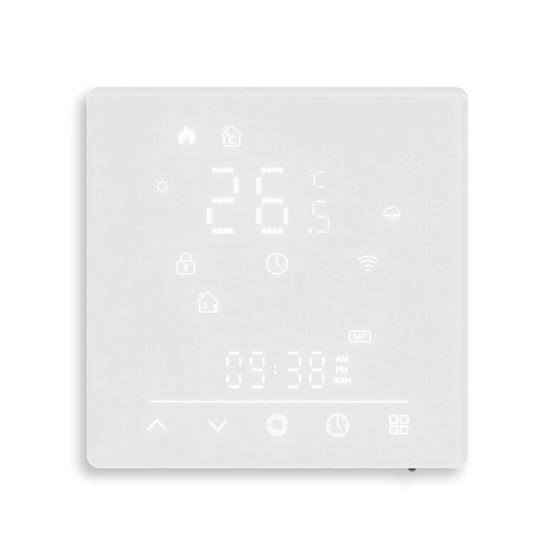 Tuya Wifi Matter Thermostat Electric Floor Heating Temperature Controller Support APP Remote Alexa Voice Control