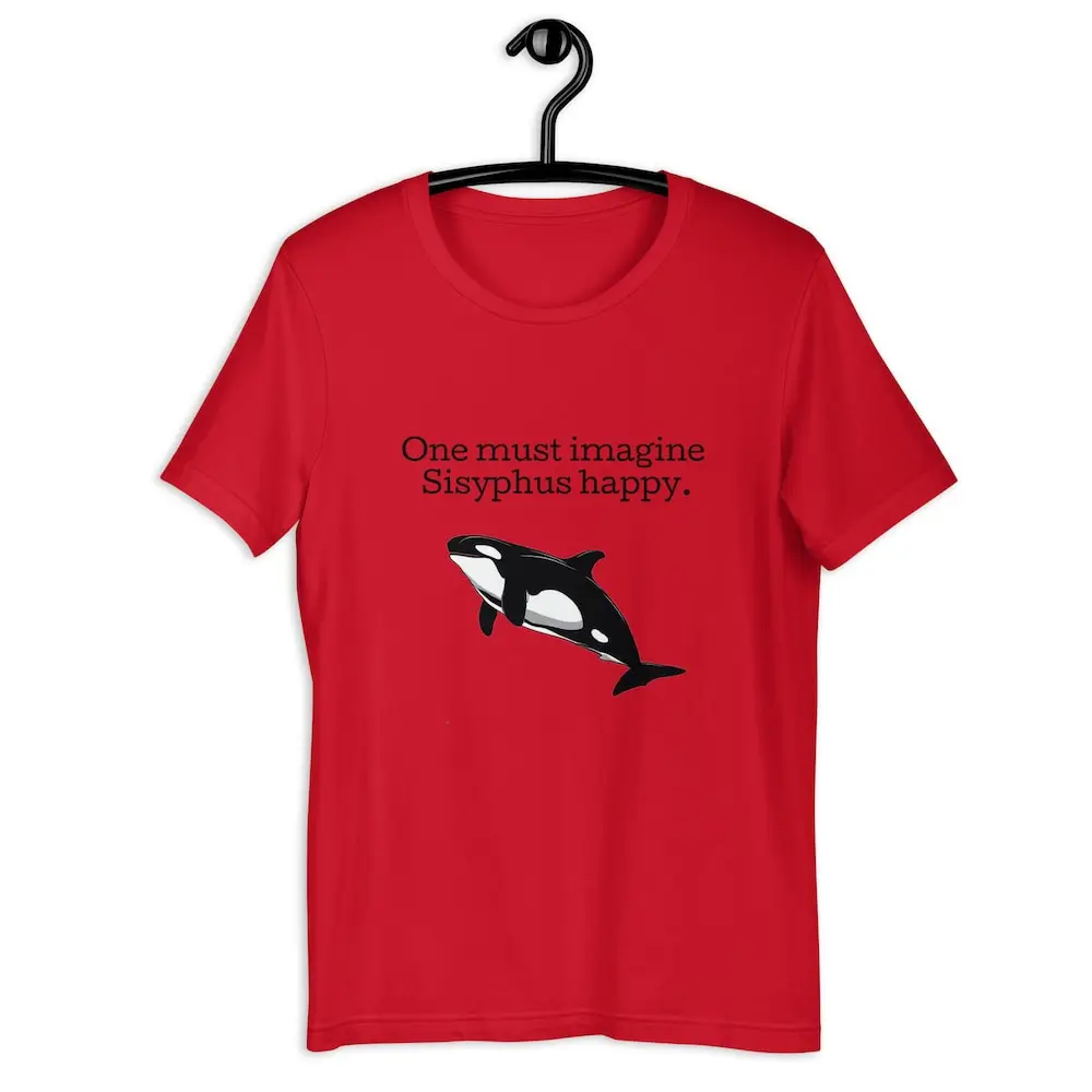 Comrade Orca Does Camus T Shirt