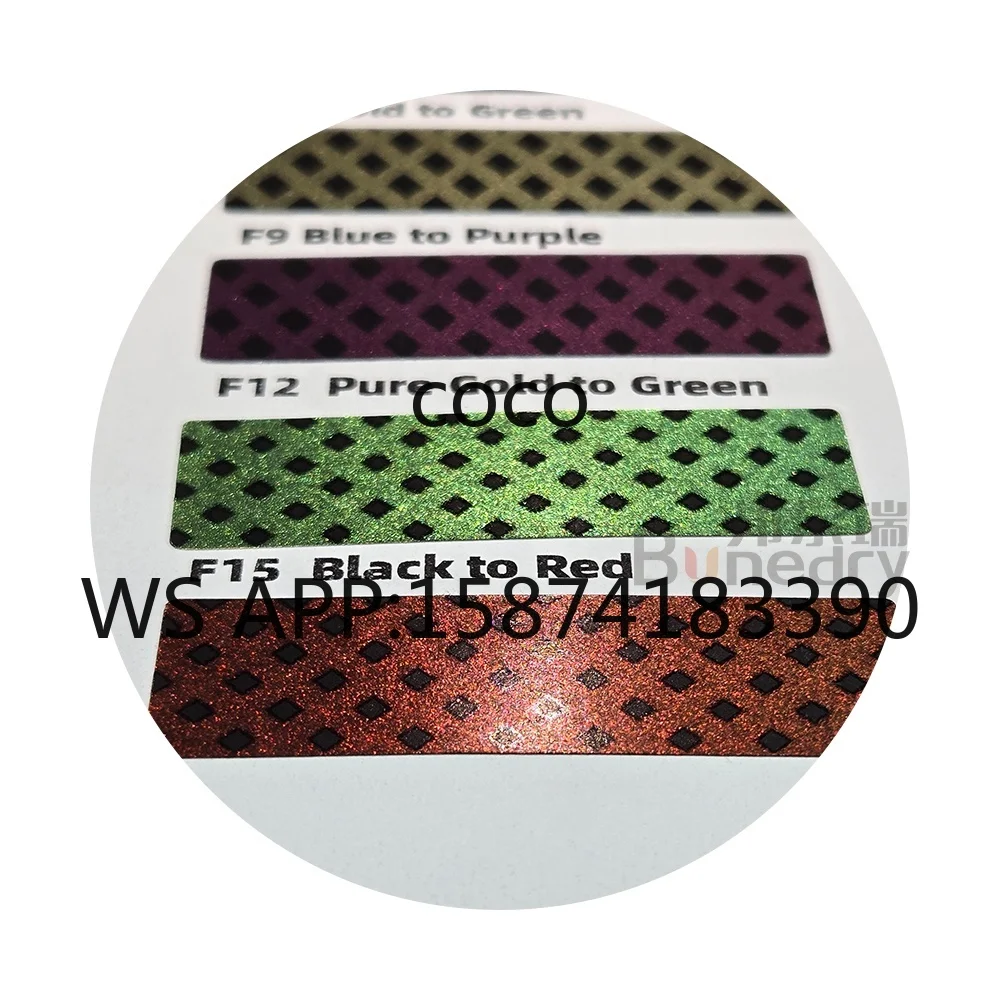 F12 Gold Green Visual Color Shift Ink 100ml Metallic Optical Variable Security Screen Printing Ink