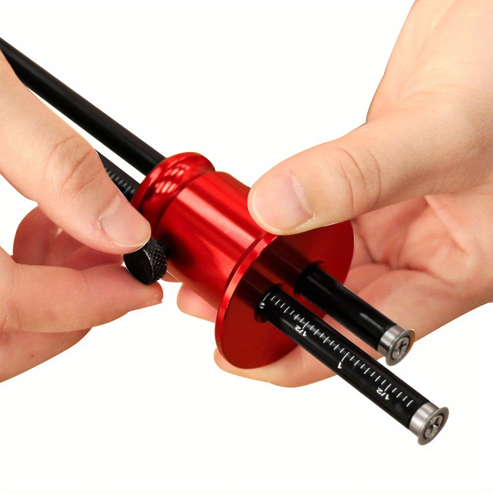 

Tool For Precise Marking Wheel Marking Gauge Double Head Tool Aluminum Alloy Lightweight Construction Portable Design