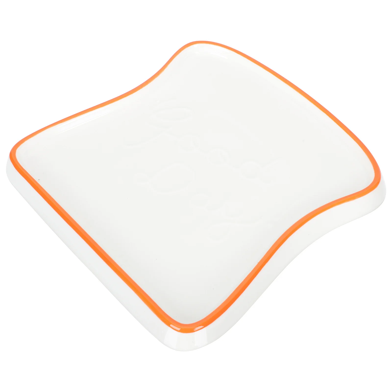 

Ceramic Serving Tray Food Safe Material Breakfast Lunch Dinner Appetizer Party Celebration Banquet Accessory