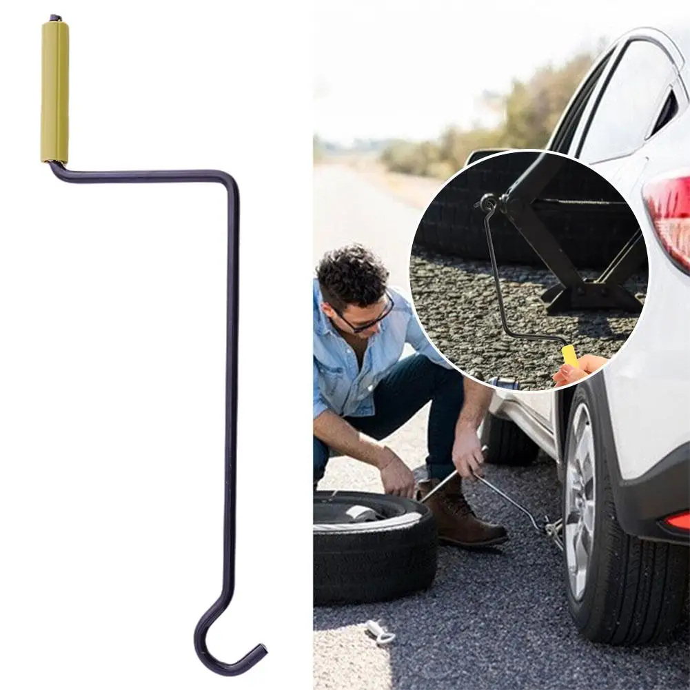 Car Jack Hand Hand Crank Labor-saving Accessories Wrench Lengthening Trailer Crank Tools Assistance Handle Car Repair B1S4